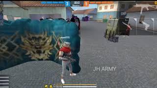 Coustom 1vs 4 Clutch Video #Freefire / JH ARMY / Garena free fire / Coustom  1 vs 4 gameplay