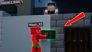 Hitesh KS Blew Up My Minecraft House | MHK