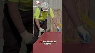 How to Cut and Install VOID-TEK Sheets for Pile Cap Construction