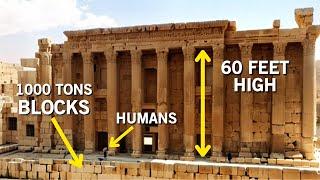 Historians Are Forbidden to Go Here! Baalbek Building Technologies We Cannot Replicate!