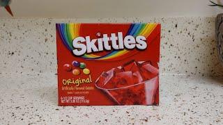 Skittles original jello review