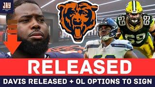 Bears RELEASE NATE DAVIS. Free Agent OL Signing Coming? Bears News & Updates