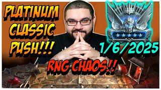 Utter RNG CHAOS!!! Classic Arena Platinum Reset 1/6/25 | Raid: Shadow Legends