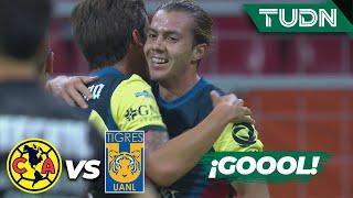 ¡DOBLETE! Córdova hace GOLAZO  | América 3-1 Tigres | Guard1anes 2020 Liga MX - J16 | TUDN