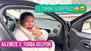 ELTİMİN SÜRPRİZİAİLEYE 2.TUĞBA GELİYORBABAMIN EVİNİ DİP KÖŞE TEMİZLİYORUZ, EVDEKİ DEĞİŞİKLİKLER