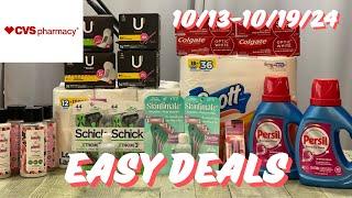 CVS Haul! 4 Freebies! Lots Of Easy Deals! Week Of 10/13-10/19/24