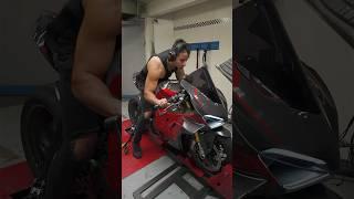 Ducati Panigale V4R Dyno Test Top Speed?  #shorts #ytshorts #ducati #sportsbike #bikes #bikelife