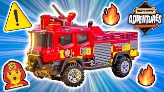 Daring Double Fire Rescue Mission! 