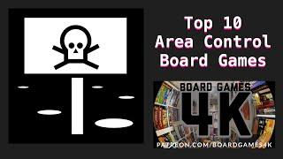 Top 10 Area Control Board Games