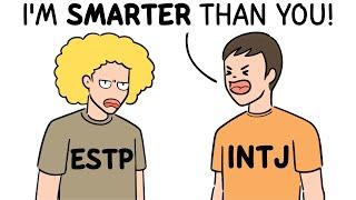 INTJ outsmarts ESTP be like 