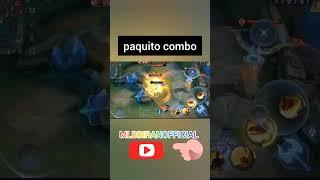 paquito skill combo mlbb mobile legends mlbbiranofficial  موبایل لجند ترکیب مهارت پکیتو
