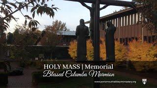 LIVE HOLY MASS WITH GREGORIAN CHANT: Memorial of Blessed Columba Marmion | Monks | 10-03-2024