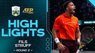 Fils v. Struff Round 2 Highlights | Rolex Paris Masters 2024