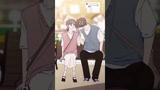 6 years age gap love story ️ cute love couple  #manga #agegap