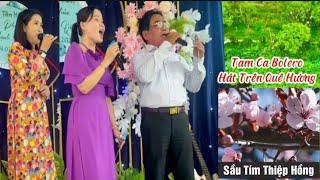 Tam Ca Bolero - Hát Trên Quê Hương | Sầu Tím Thiệp Hồng #thanhbinha9