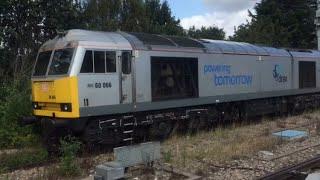 Class 60 066 @ Swindon in a siding