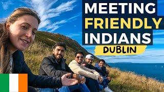 Meeting Indians On Most Beautiful Walk In Dublin, Ireland - Bray to Greystones 