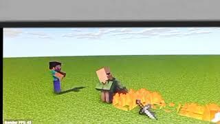 Minecraft анимация 2