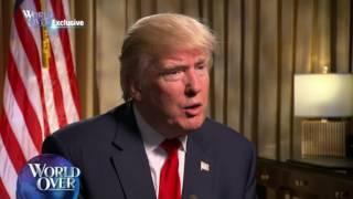 World Over EXCLUSIVE - Donald J. Trump with Raymond Arroyo
