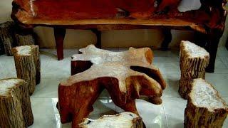 Petrified Wood Furniture