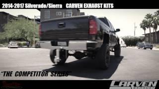 CARVEN EXHAUST SILVERADO SIERRA 2014-2017 CAT-BACK EXHAUST KIT COMPARISON