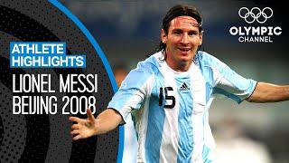 Lionel Messi  at the Olympics! | Athlete Highlights