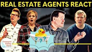 Real Estate Agents Review a House in the Boise Market