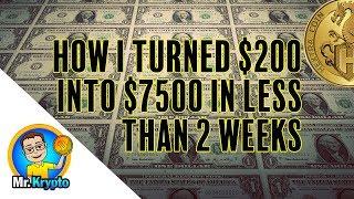 Hextracoin I How I turned $200 into $7500 in less than 2 weeks!