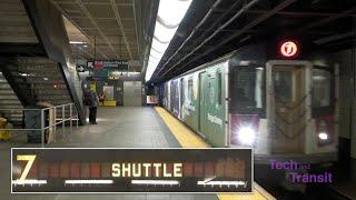 (7) Shuttle train action with the Morgan-Stanley Ad-Wrap