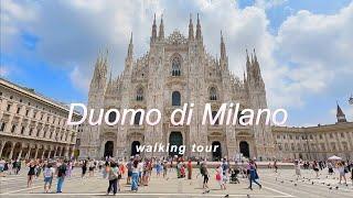 Duomo di Milano | Galleria Vittorio Emanuele | Italy | Walking Tour