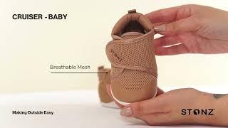 Stonz Cruiser Baby Shoe, The Baby Shoe For Any Occasion!