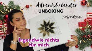 Yves Saint Laurent Adventskalender  2024 Unboxing - Adventskalender 2024 Unboxing l Elanhelo