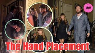 Travis Kelce’s HAND PLACEMENT & Taylor Swift's Outfit Turned Heads Before Super Bowl LIX