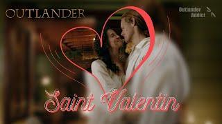 Joyeuse Saint Valentin avec les couples romantiques d'Outlander