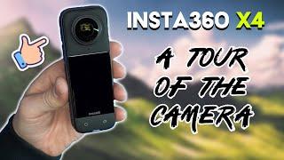 A tour of the camera body - Insta360 X4 Full Users Guide