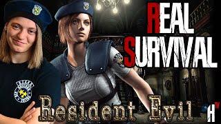 RESIDENT EVIL 1: REMAKE | REAL SURVIVAL Mode | JILL SCENARIO | (#1)