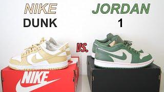 Which Is Better??? Nike Dunk vs Jordan 1 Low Comparison
