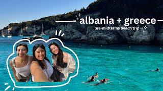 pre-midterm beach getaway to albania & greece?!