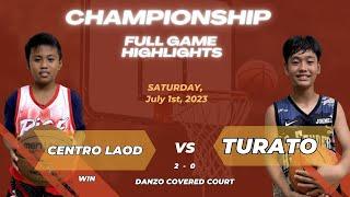 FINALS CONGRATULATIONS CENTRO LAOD / DANZO BASKETBALL