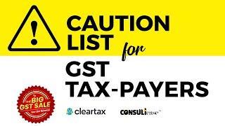 A summary of all GST returns and consequences of non compliance  | ConsultEase with ClearTax