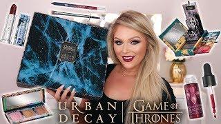 URBAN DECAY GAME OF THRONES COLLECTION | FIRST IMPRESSIONS REVIEW + TUTORIAL