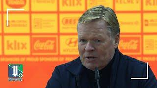 Ronald Koeman over gelijkspel Nederland tegen Bosnië: 'Geen normale avond'