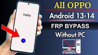 All Oppo Frp Bypass 2024 | Android 13-14 | New Security 2024 | Without Pc| Oppo Frp Bypass