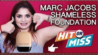 Marc Jacobs Shameless Foundation Reviews | Marc Jacobs Foundation First Impression | Makeup Review