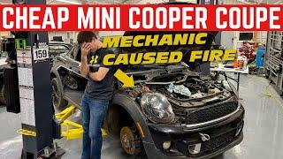 A "Mechanic" Caught My New Mini Cooper On FIRE?