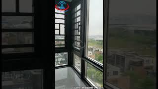 #sliding window with security grill #aluminum up down sliding window #upvc sliding windows & doors