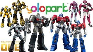 Transformers One AMK Cogless and Cogged Model Kits from Yolopark! $15 vs $30