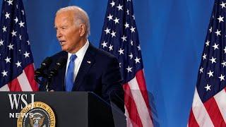 Biden Defends Himself After Calling Ukraine’s Zelensky 'President Putin' | WSJ News