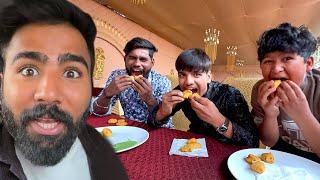 Pakoda eating challenge yash ajay chinu