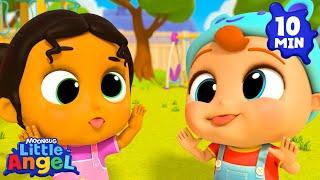 Silly Funny Face Time!  | Little Angel | Community Corner | Kids Sing and Play